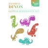 Glitzertattoo Schablonen Set Dinos