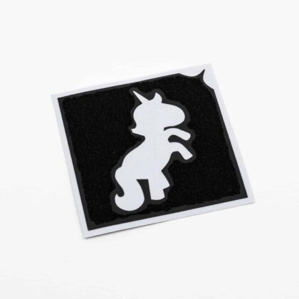 Glitzertatto Shop Bambini Einhorn Aila