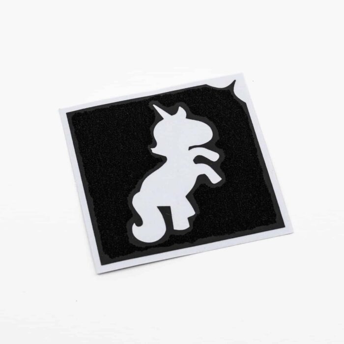 Glitzertatto Shop Bambini Einhorn Aila