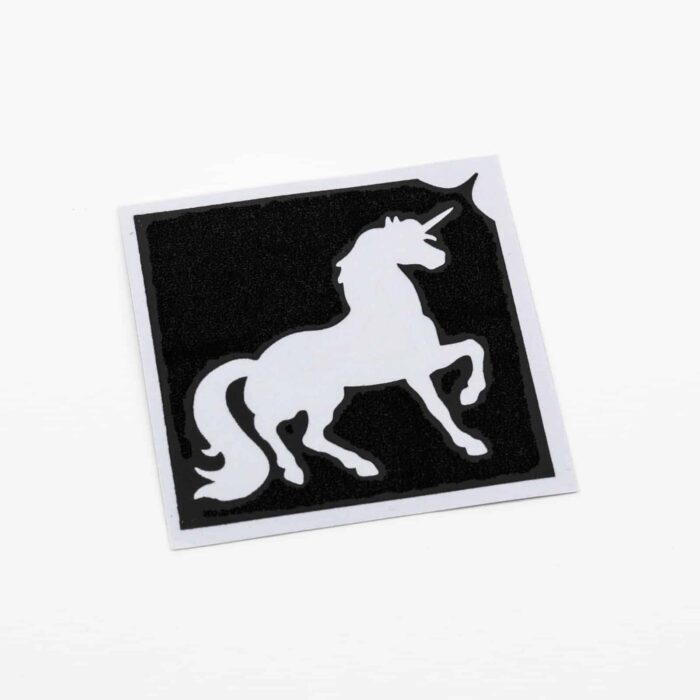 gts-fotos-63 Glitzertatto Einhörnchen Schablone