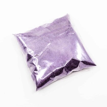 Glitzer in der Farbe Malve