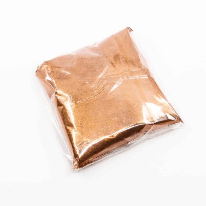 Glitzer in der Farbe Gold Orange