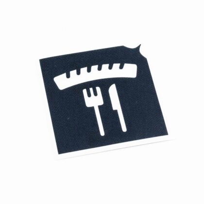 Glitzertattoo Schablone Bratwurst Oktoberfest