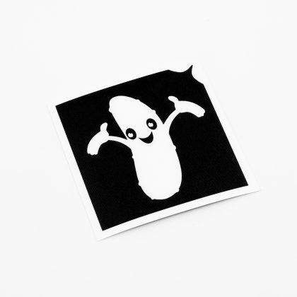 Glitzertattoo Schablone Gurke