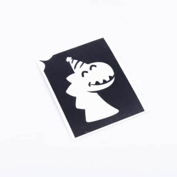 Glitzertattoo-shop Party Dino