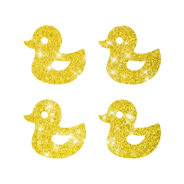 Glitzertattoo-shop 4 Mini süße Enten