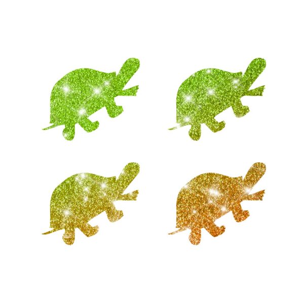 Glitzertattoo-shop 4 Mini Schildkröte