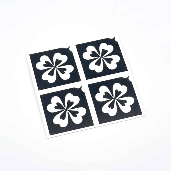 Glitzertatto-shop 4 Mini Glücksklee