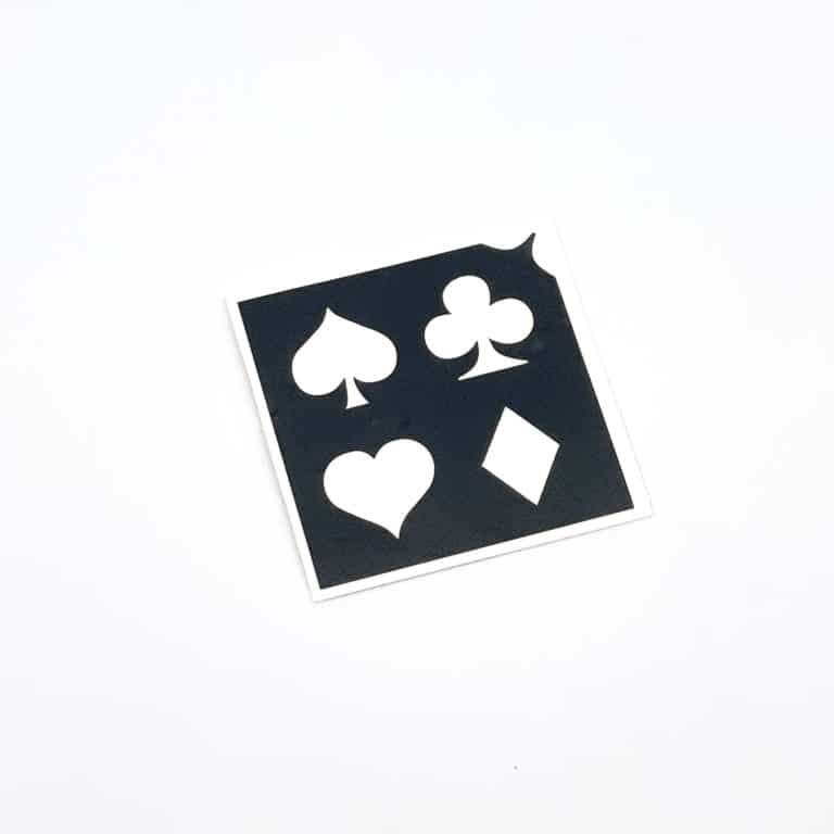 Glitzertattoo-shop 4 Mini Kartensymbole