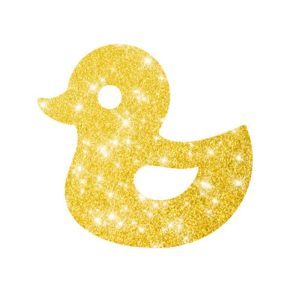 Glitzertattoo-shop Bambini süße Ente
