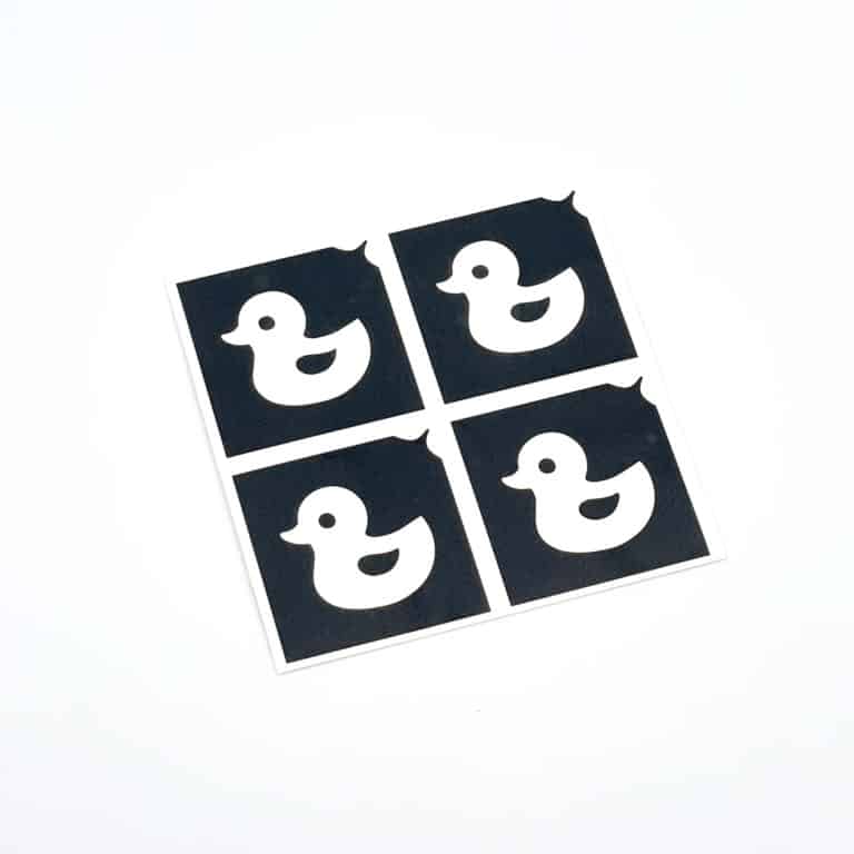 Glitzertattoo-shop 4 süße Enten