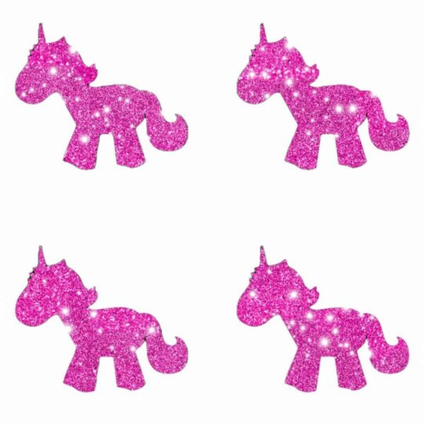 4 Mini Einhörnchen Schablonen Abi für Kinder im Kindergarten ab 3 Jahre