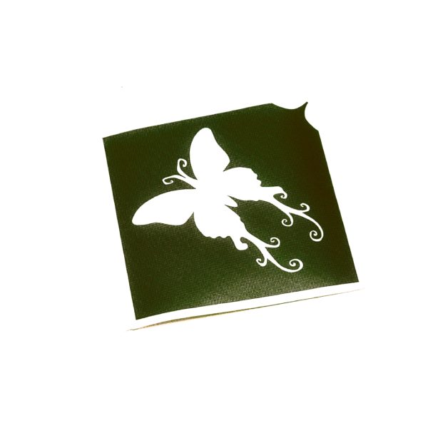 Glitzertattoo shop Hallooween Schmetterling