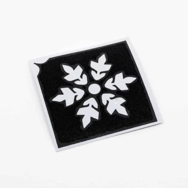 Kita Schablone für Glitzertattoos 3lagig entgittert und zugescnitten 4,5 x 4,5cm