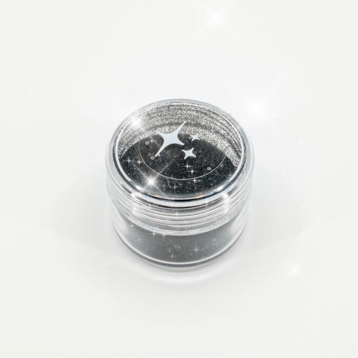 Bioglitzer Black mit Deckel