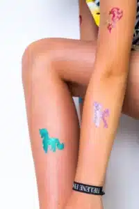 Glitzertatttoo Fotos