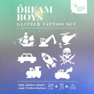 Glitzer-Tattoo-Dream-Boys-Set