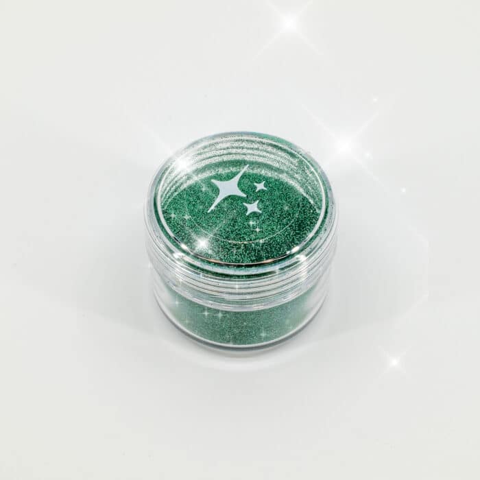 Bioglitzer Green mit Deckel