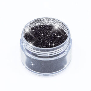 15gr. Bio Kosmetik Glitzer Black 015