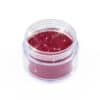 Kosmetik Bioglitzer Sparkle Red für Glitzertattoos