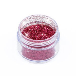 15gr. Bio Kosmetik Glitzer Rot 015