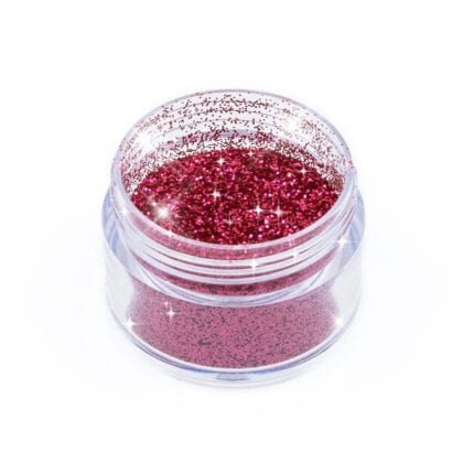 15gr. Bio Kosmetik Glitzer Rot 015