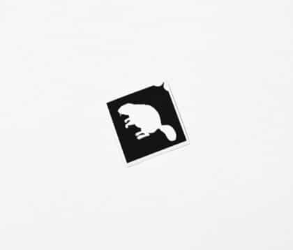 Biber Schablone für Glitzertattoos. 3lagig, entgittert und zugeschnitten. Profi Hautkleber und Bio Glitzer notwending.