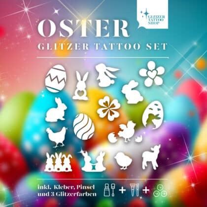 Oster Glitzer Tattoo Set 29tlg.