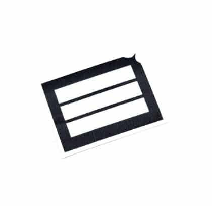 Österreich Layout Flagge Schablone für Glitzertattoos. Sie ist 3lagig, entgittert und zugeschnitten. Die Größe beträgt 6,5 x 5,0cm. Zusätzlich benötigt man Profi Hautkleber und Bio Glitzer aus unserem Glitzertattoo Shop