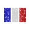frankreich Frankreich Flagge Schablone für Glitzertattoos. Sie ist 3lagig, entgittert und zugeschnitten. Die Größe beträgt 6,5 x 5,0cm. Zusätzlich benötigt man Profi Hautkleber und Bio Glitzer aus unserem Glitzertattoo Shop