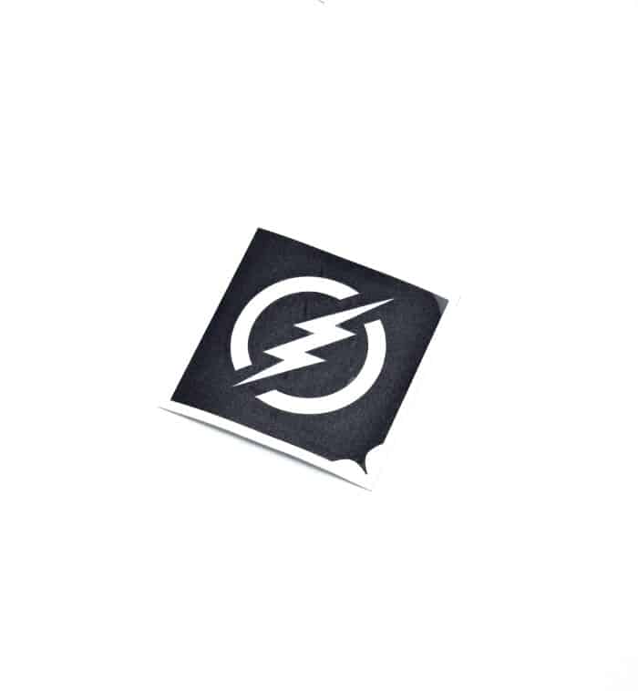 Blitz layout Schablone für Glitzertattoo