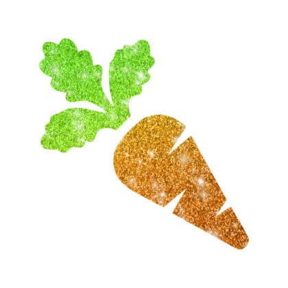 Moehre Glitzertattoo