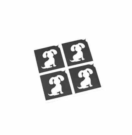 4-Mini-Hund-Schlappi-Layout