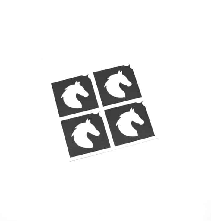 4 Mini Pferdekopf Layout