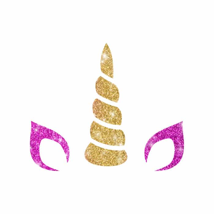 Hoernchen Glitzertattoo