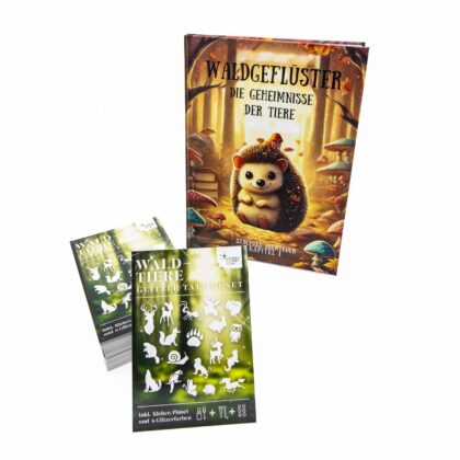 Waldgefluester-Igel-und-Waldtiere