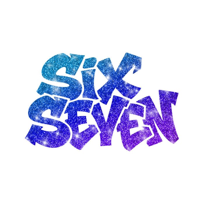 six-seven-schriftzug