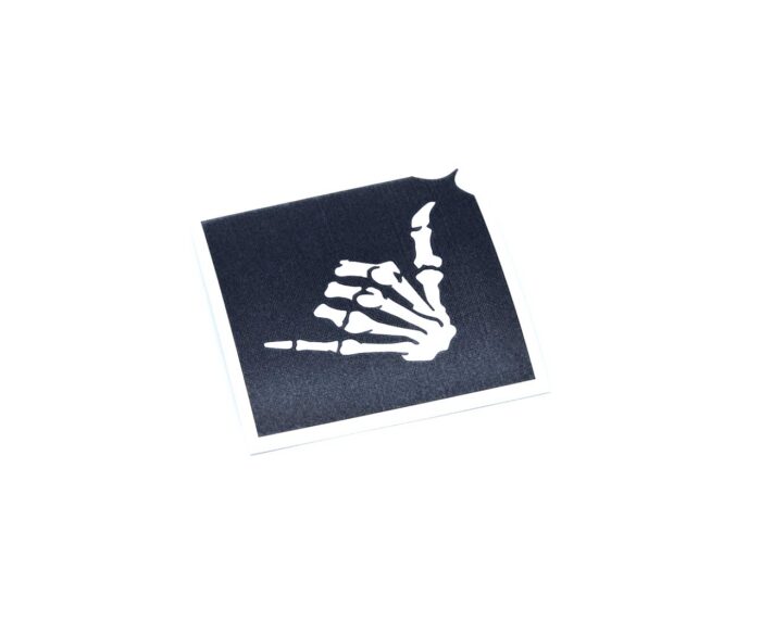 Skelett-Hand-Schablone